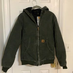 Kids Green Carhartt Jacket